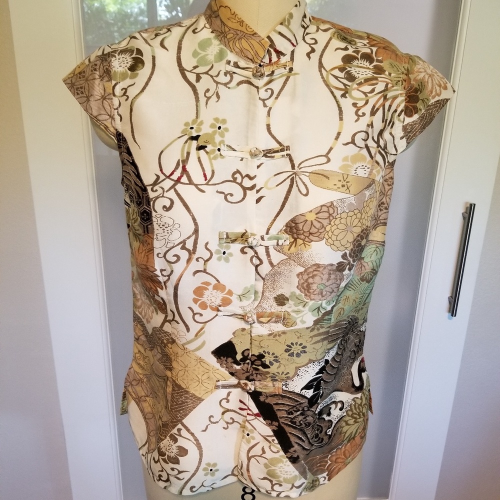 Citron Sleeveless Blouse